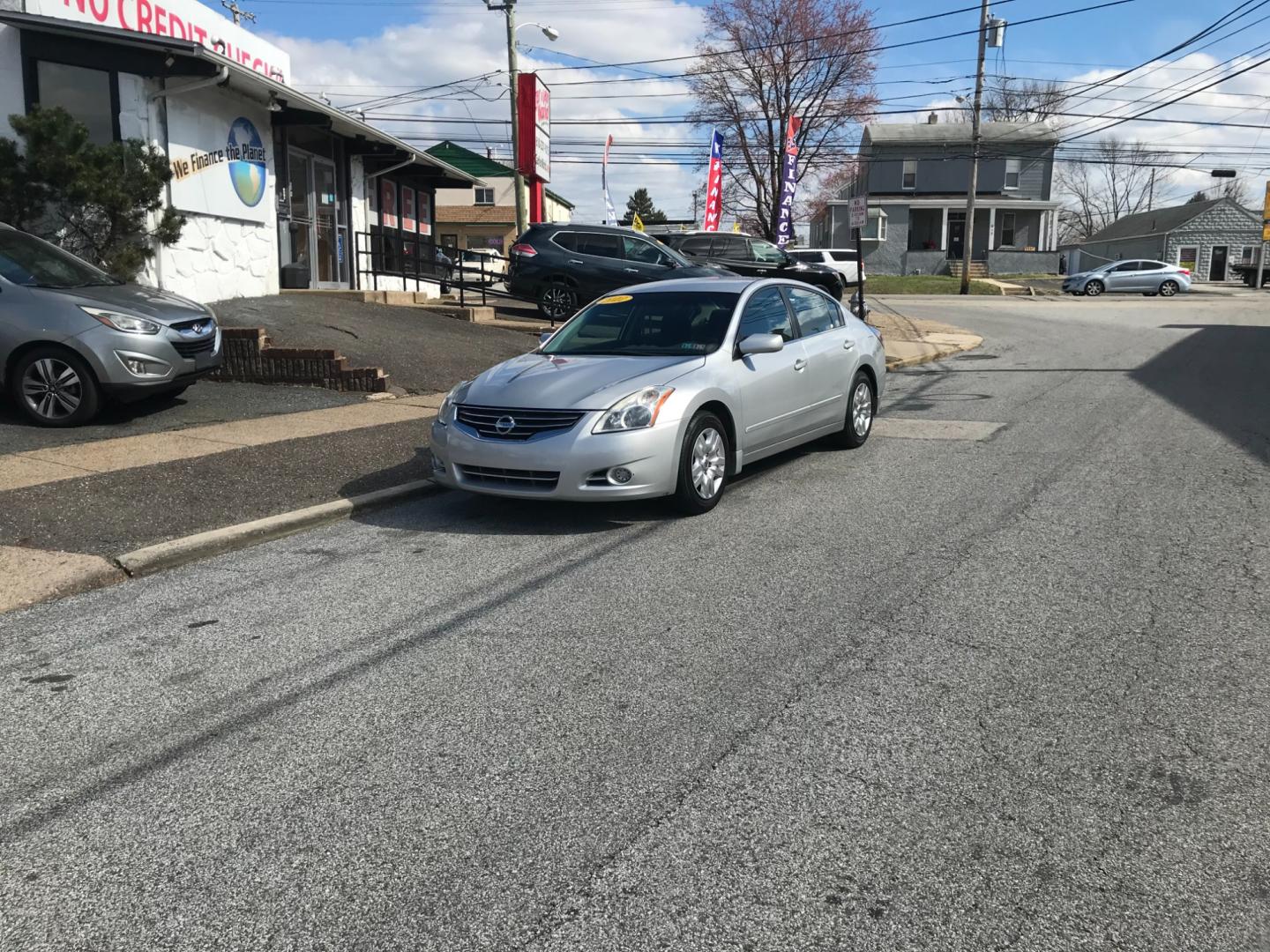 2012 Silver /Gray Nissan Altima 2.5 S (1N4AL2AP2CC) with an 2.5 V4 engine, Automatic transmission, located at 577 Chester Pike, Prospect Park, PA, 19076, (610) 237-1015, 39.886154, -75.302338 - Photo#1